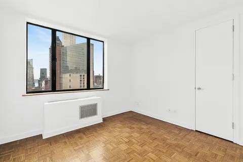 a view of an empty room with window