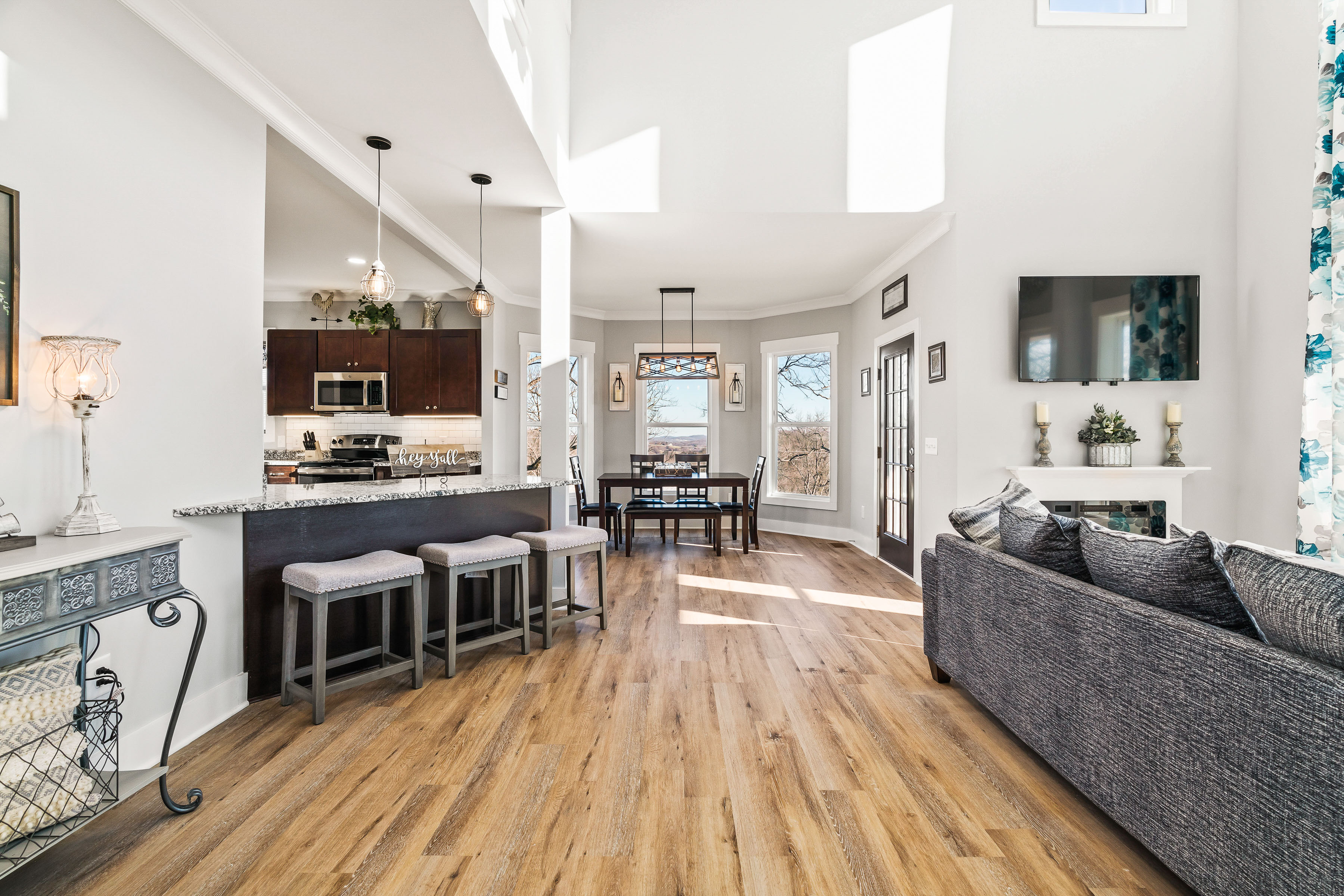 Happy Hollow Road Goodlettsville, TN 37072 - Photo 46 of 203 a living room with furniture and a wooden floor