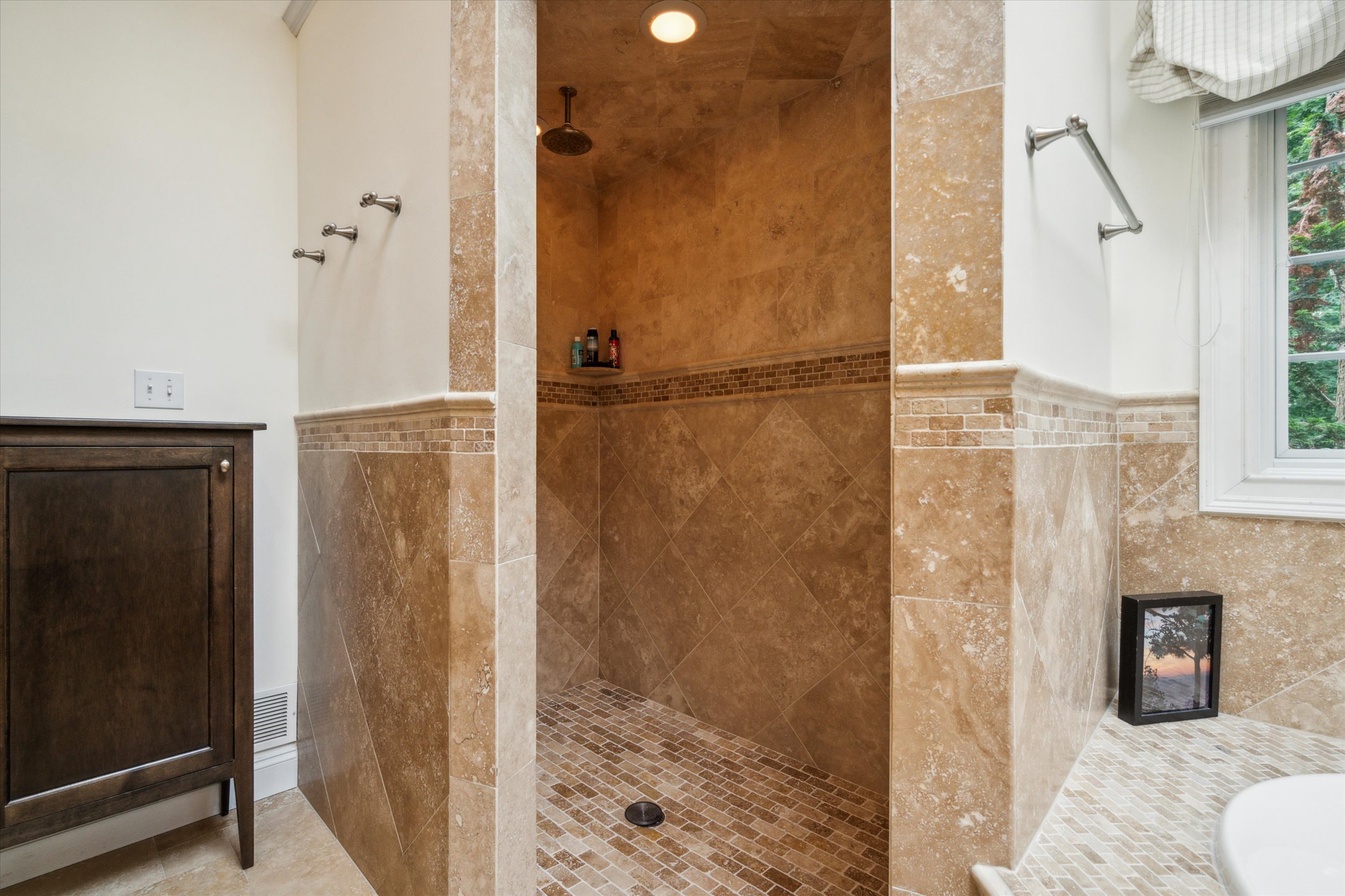 145 Biddulph Road Wayne, PA 19087 - Photo 22 of 39 a bathroom with a shower and a sink