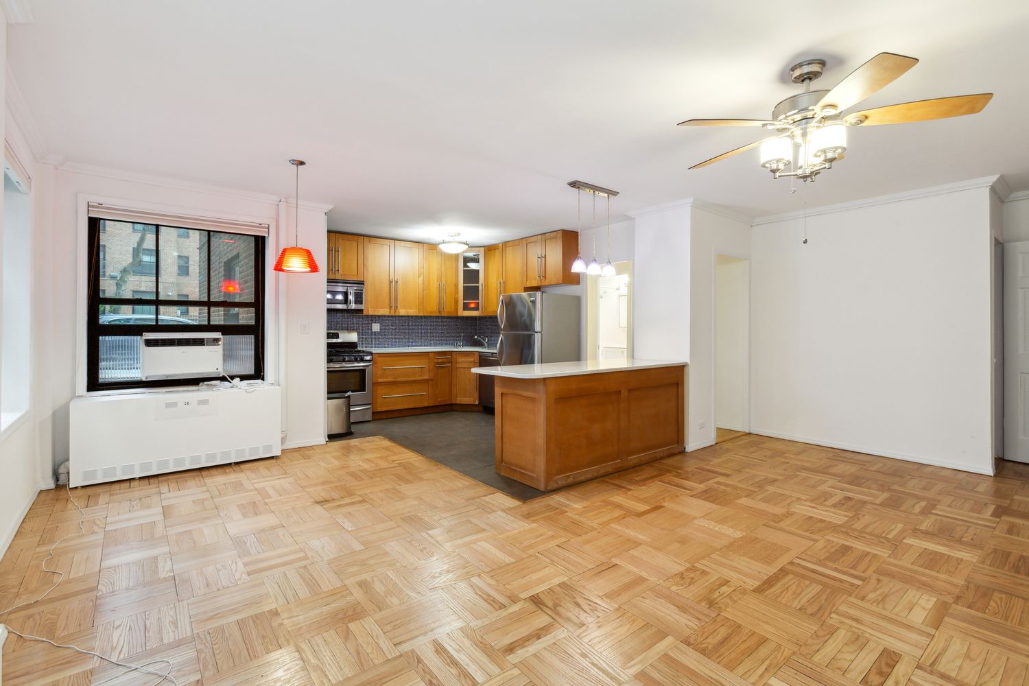 355 Clinton Avenue, Unit 1F Brooklyn, NY 11238 - Photo 6 of 14 a view of a kitchen with a sink