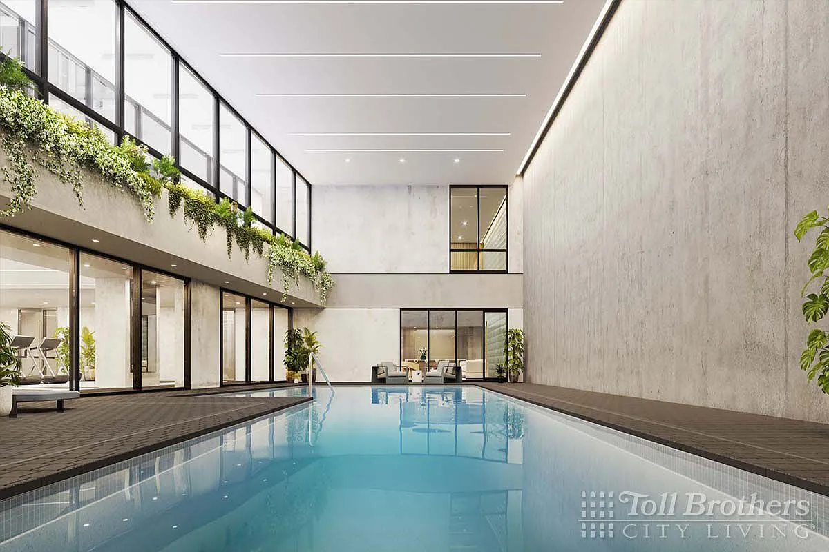 77 Charlton Street, Unit N7D Manhattan, NY 10014 - Photo 9 of 14 a view of entryway and hall with wooden floor