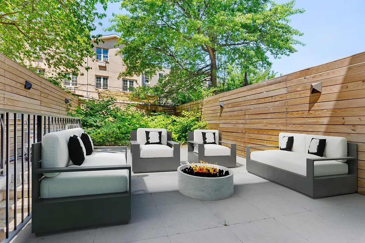 1183 Jefferson Avenue, Unit 1 Brooklyn, NY 11221 - Photo 4 of 11 a view of outdoor patio with swimming pool and furniture