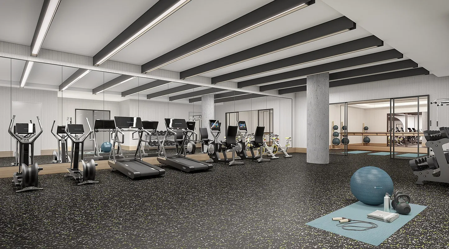 181 18th Street, Unit 214 Brooklyn, NY 11215 - Photo 10 of 16 a view of a room with gym equipment