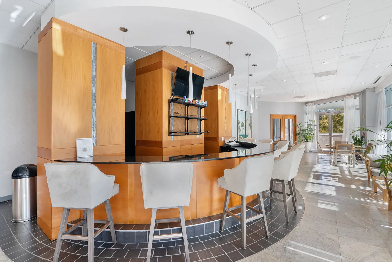 a sign on the side of a building