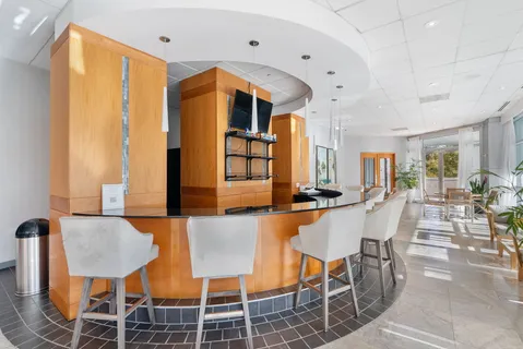 a sign on the side of a building