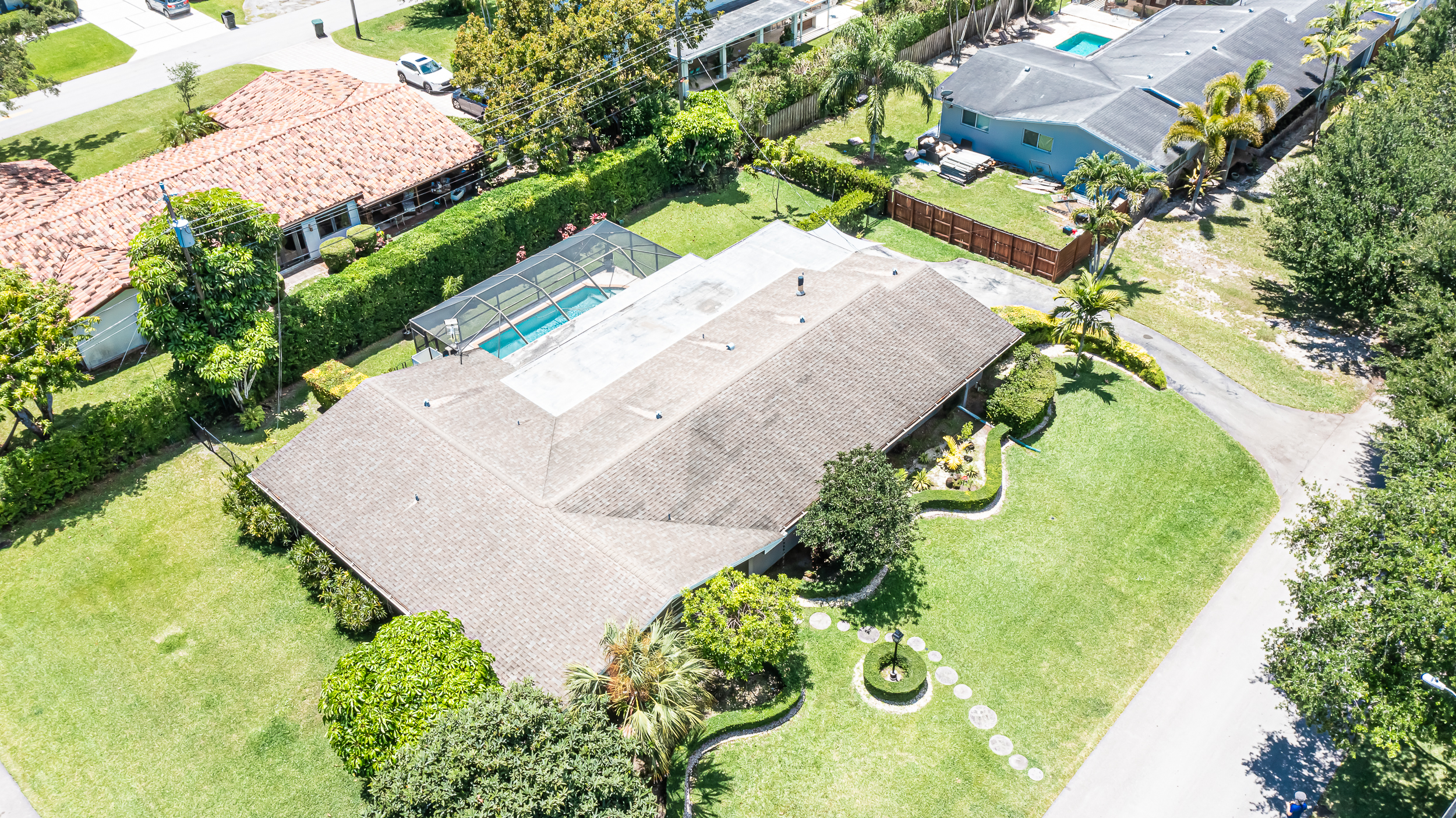 6760 Southwest 62nd Terrace Miami, FL 33143 - Photo 1 of 38 an aerial view of a house