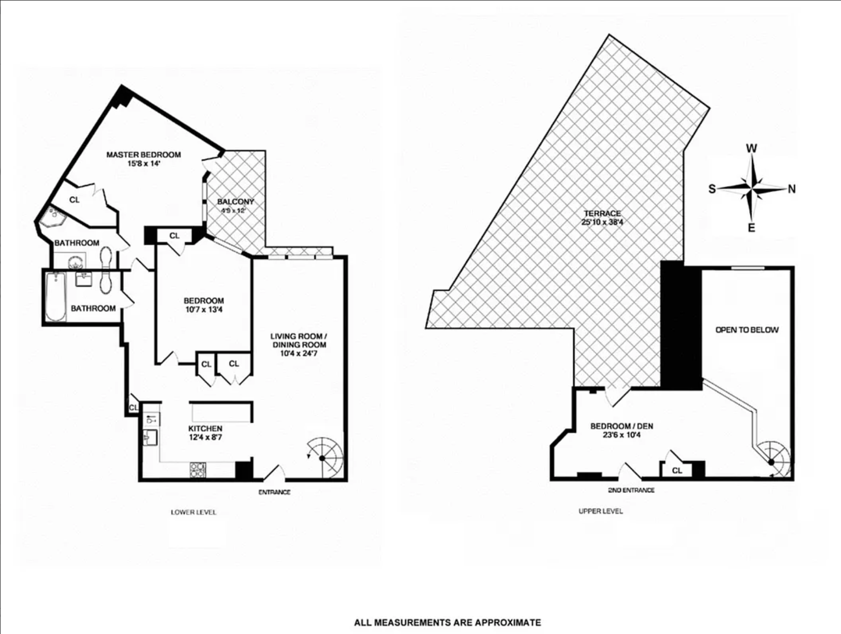 163 St Nicholas Avenue, Unit PH7A Manhattan, NY 10026 - Photo 11 of 11 a picture of a floor plan
