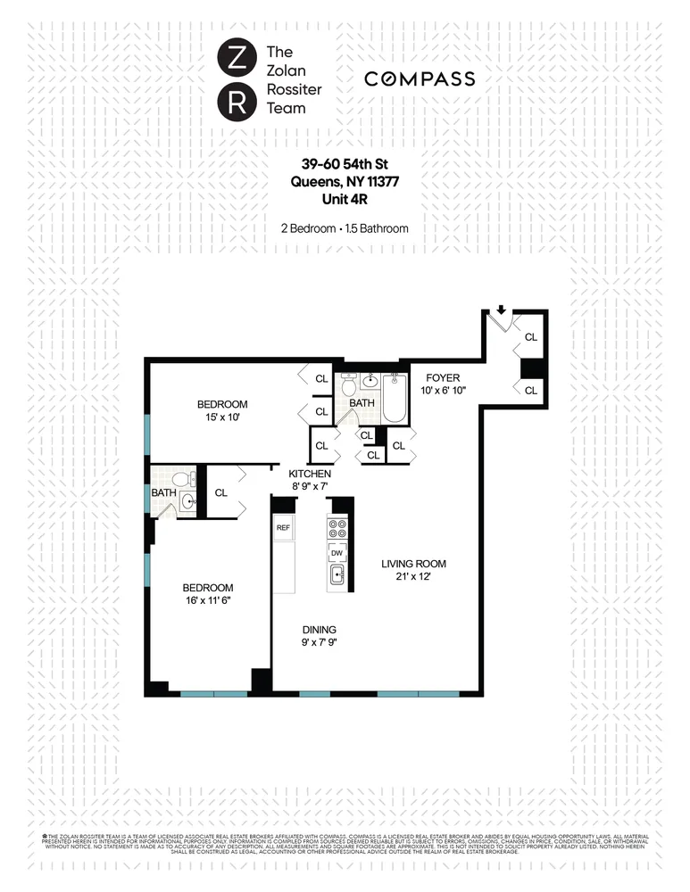 $599,000 | 39-60 54th Street, Unit 4R | Woodside