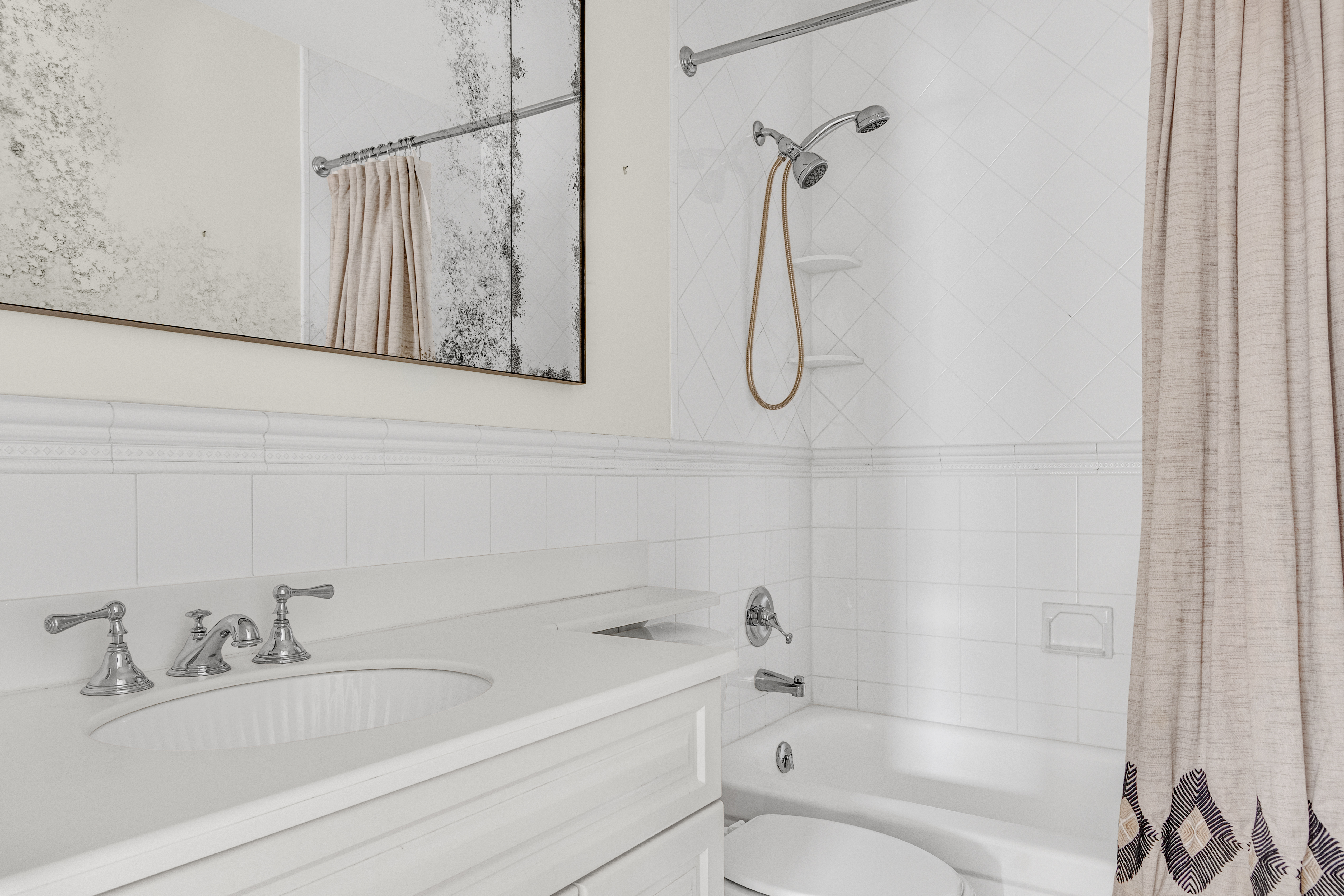 305 West 98th Street, Unit 7CS Manhattan, NY 10025 - Photo 8 of 18 a bathroom with a bath tub a sink and a shower