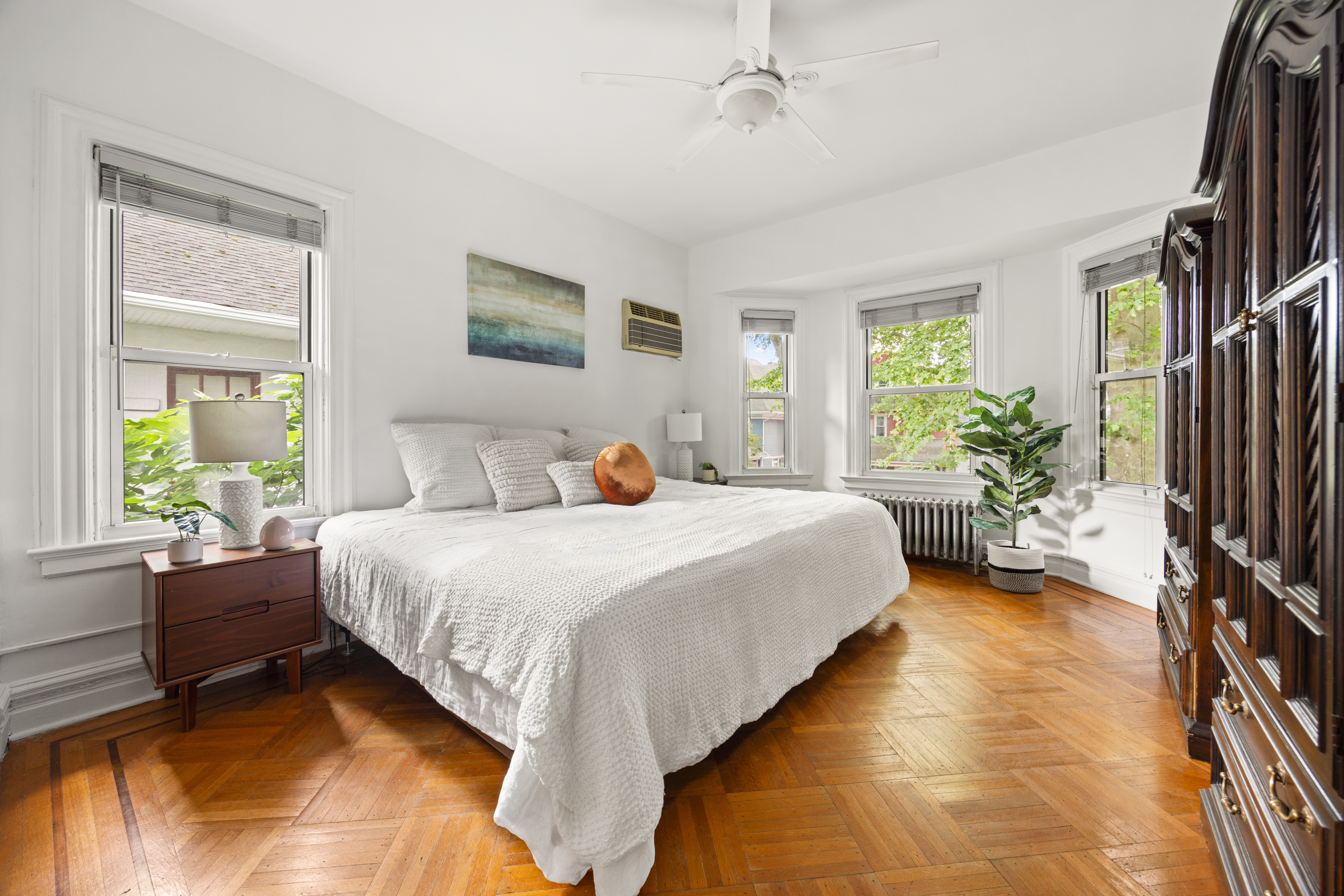 481 Stratford Road Brooklyn, NY 11218 - Photo 12 of 25 a bedroom with a bed furniture and a window
