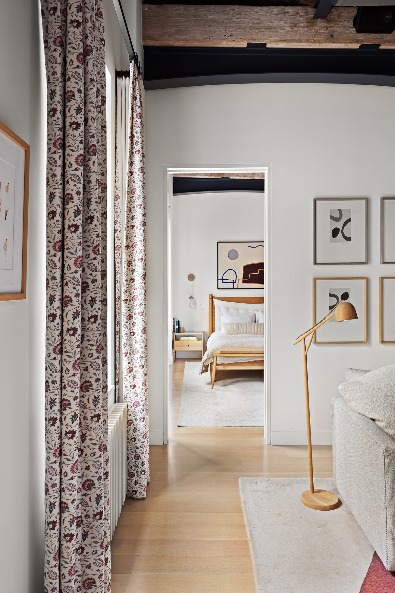 63 Greene Street, Unit PHB Manhattan, NY 10012 - Photo 11 of 17 a living room with furniture and a table