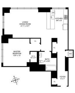 $1,595,000 | 305 East 51st Street, Unit 11D | Midtown East