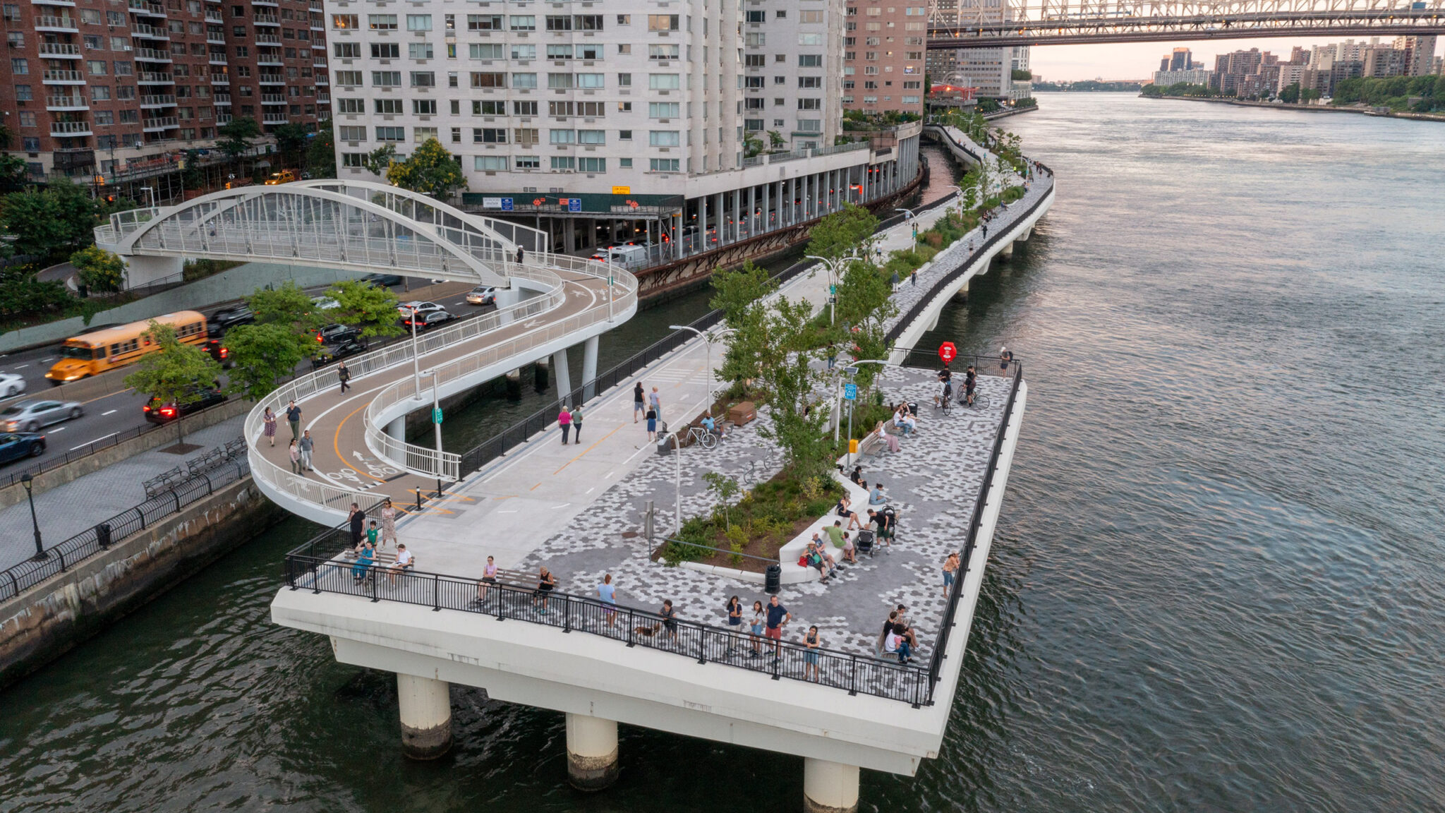 400 East 54th Street, Unit 8A Manhattan, NY 10022 - Photo 18 of 20 a view of a balcony with chairs