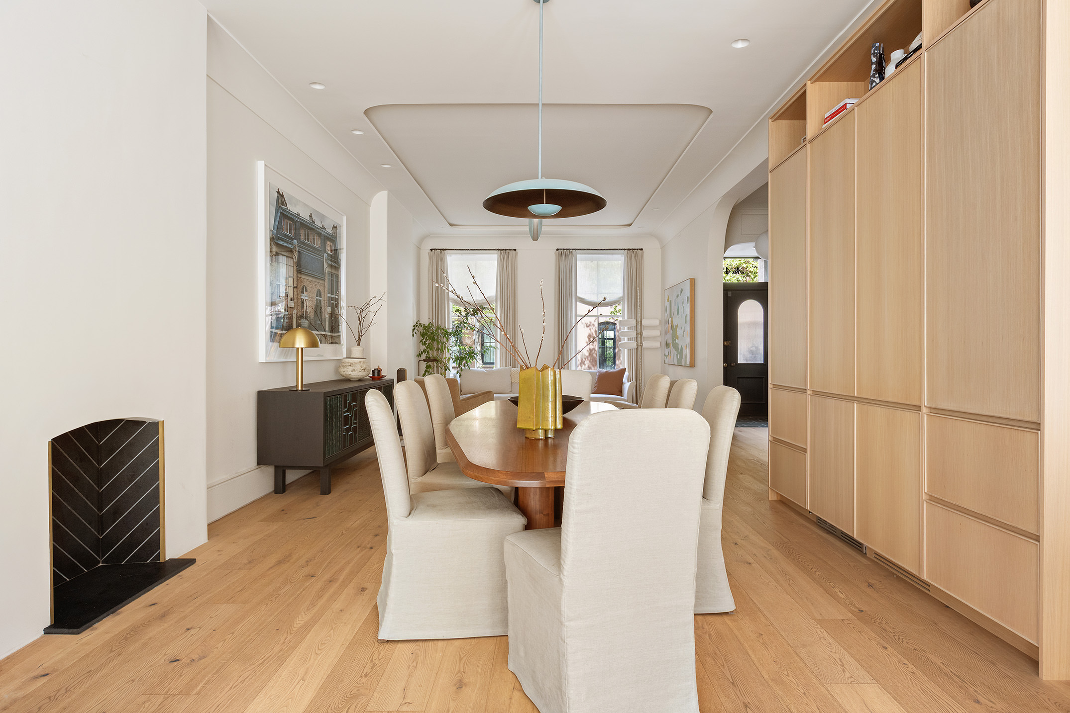 479 Henry Street Brooklyn, NY 11231 - Photo 9 of 30 a view of a dining room with furniture window and wooden floor