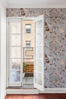 a view of a door front of a house