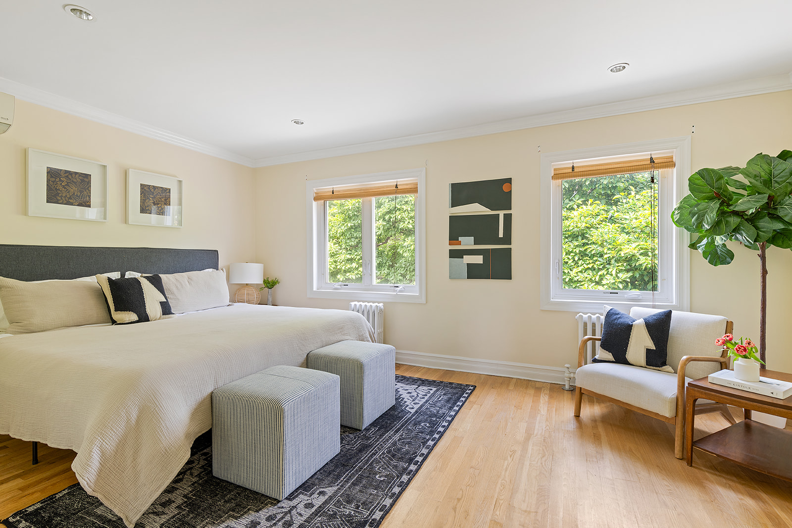 22 Sharon Street Brooklyn, NY 11211 - Photo 4 of 10 a bedroom with bed couch and window