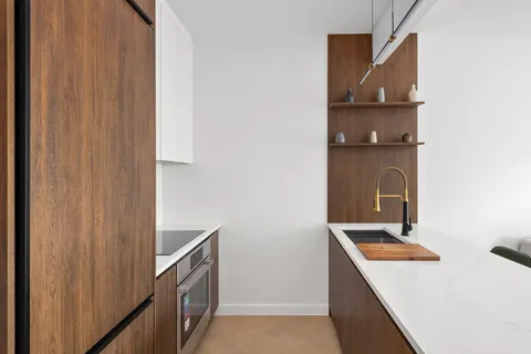 a room with storage and utility