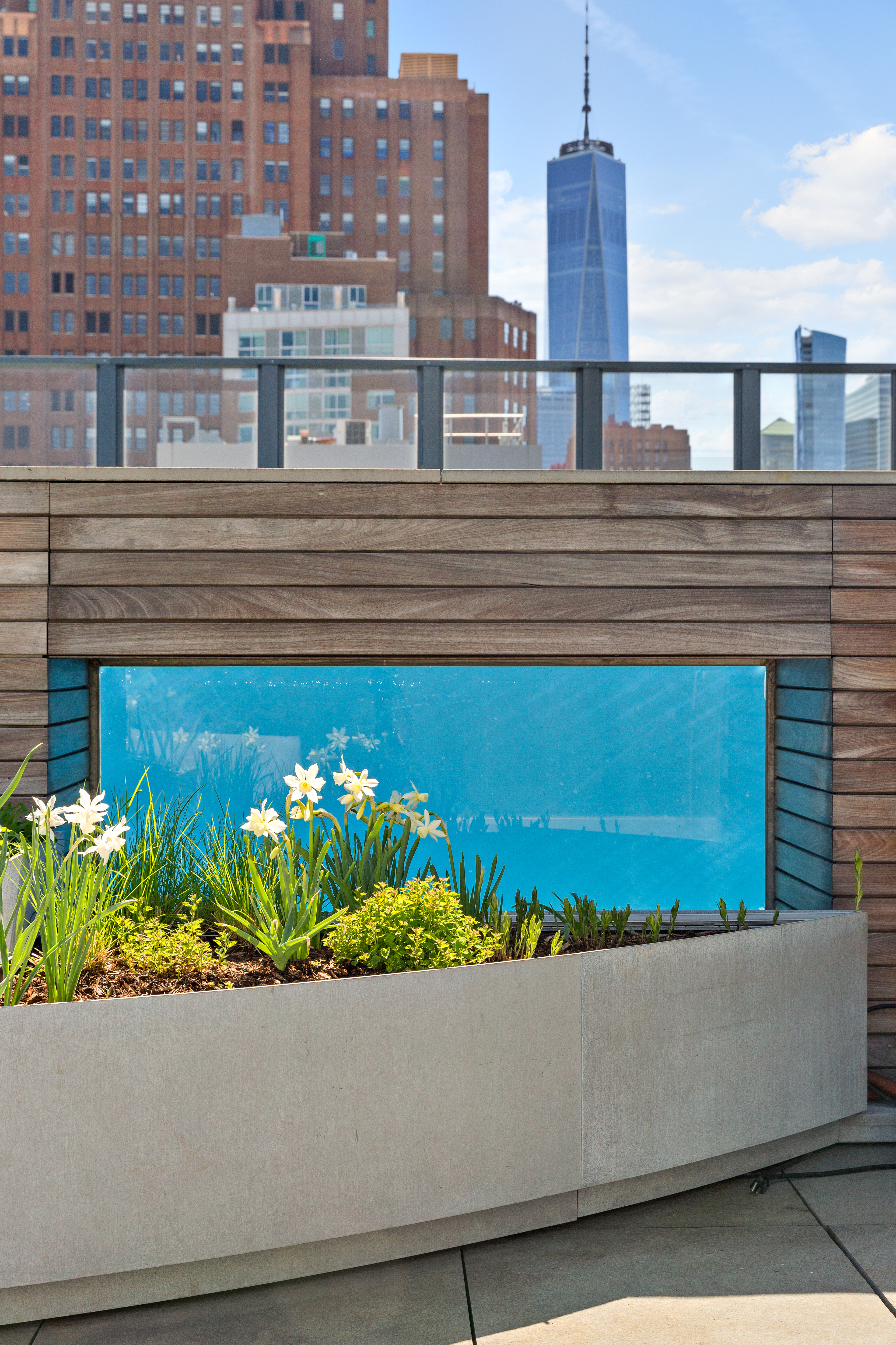 27 Wooster Street, Unit PH Manhattan, NY 10013 - Photo 12 of 34 a view of a balcony with flower plants