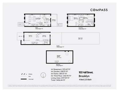 $2,250,000 | 102 Hall Street | Clinton Hill