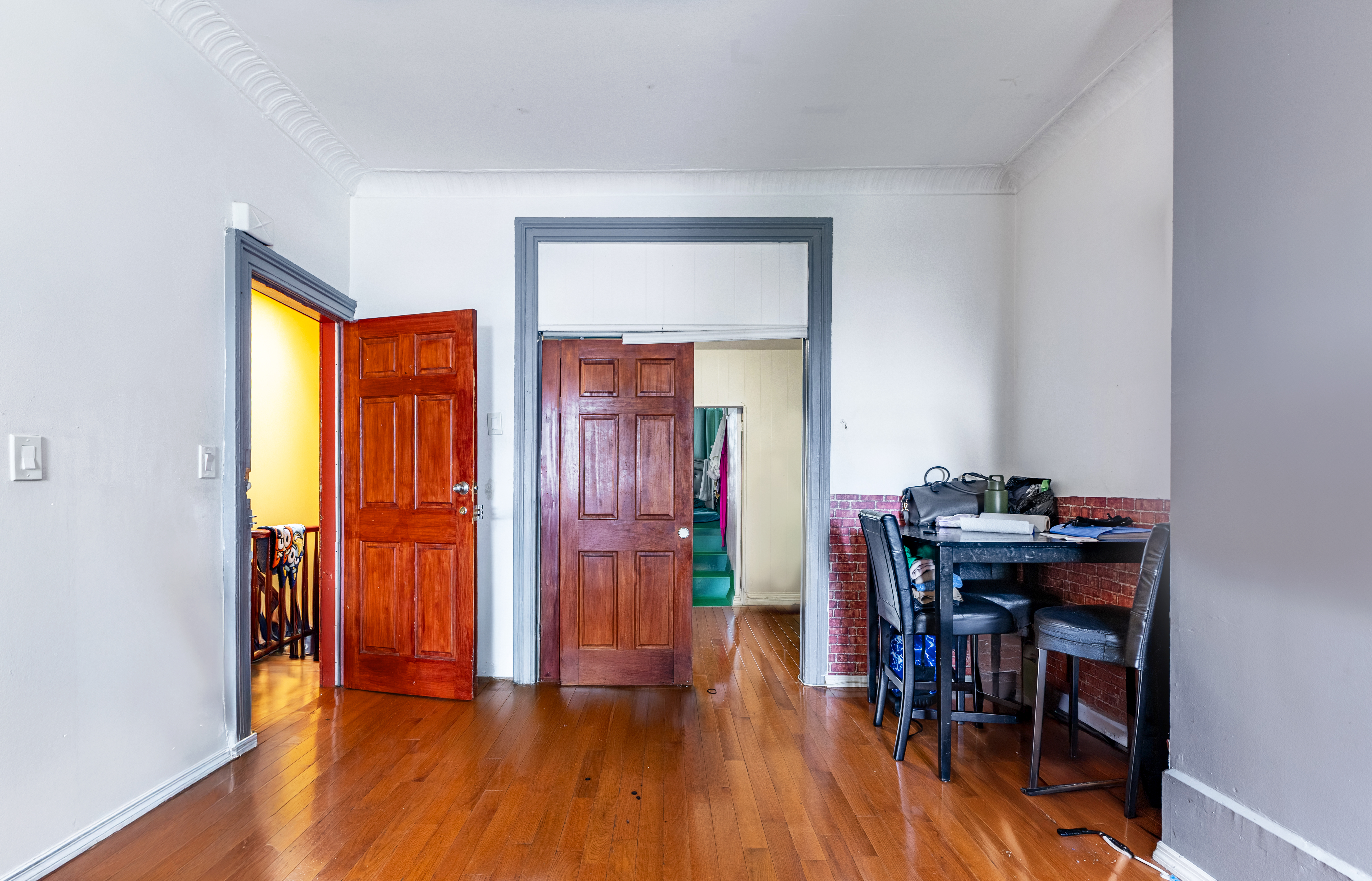 52 Himrod Street Brooklyn, NY 11221 - Photo 11 of 16 a view of a livingroom with furniture and wooden floor