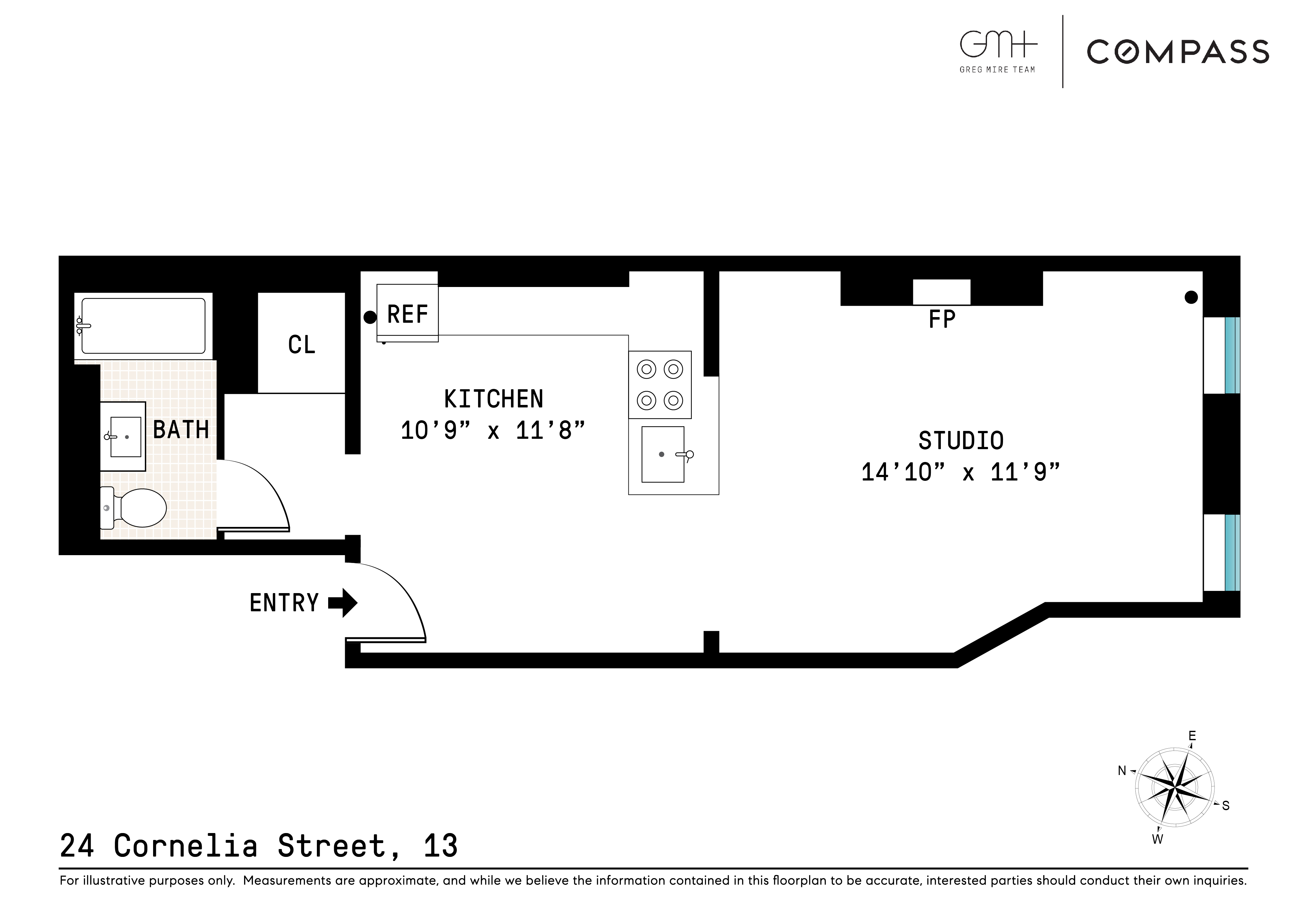 24 Cornelia Street, Unit 13 Manhattan, NY 10014 - Photo 12 of 12