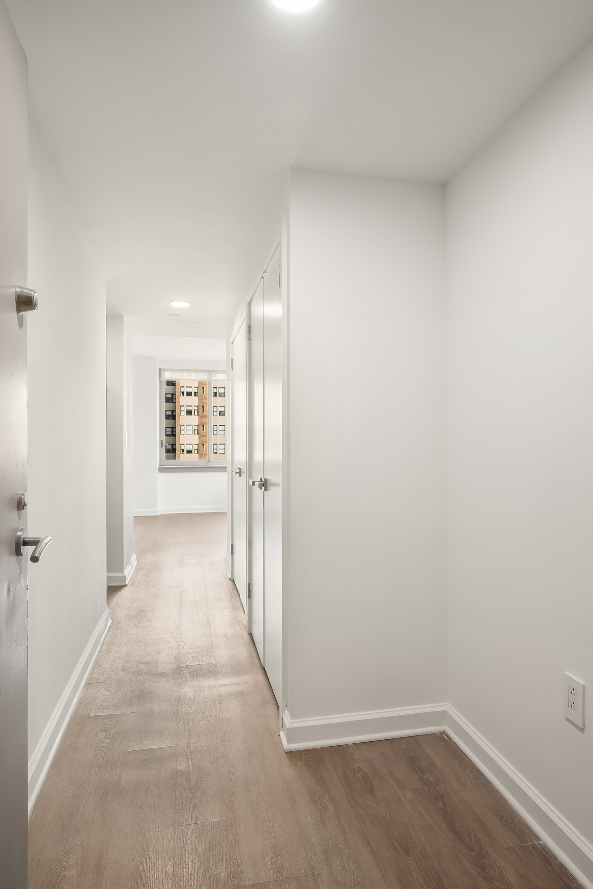 35 West 33rd Street, Unit 4B Manhattan, NY 10001 - Photo 7 of 17 wooden floor in a empty room