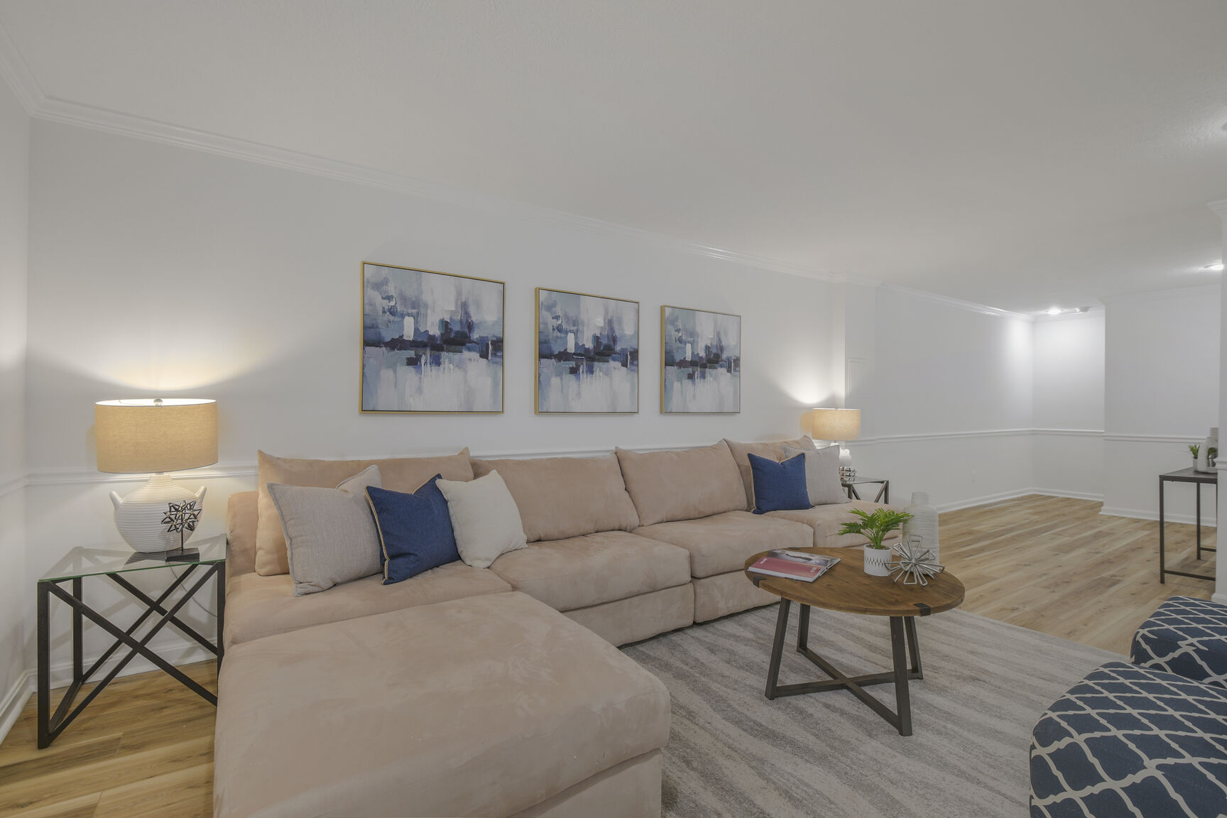 4008 Evangeline Terrace Olney, MD 20832 - Photo 43 of 54 a living room with furniture and a night stand