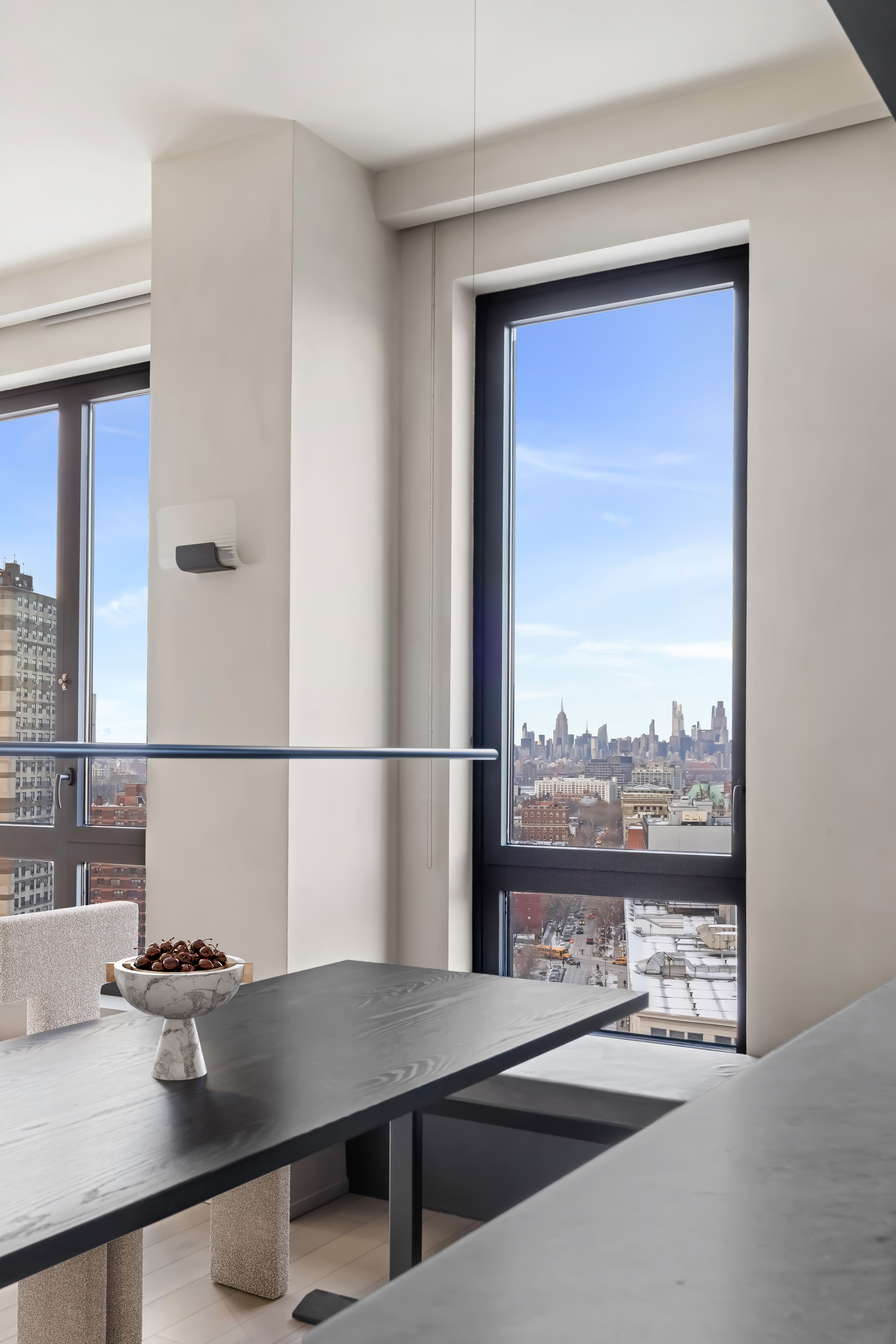 550 Vanderbilt Avenue, Unit 1508 Brooklyn, NY 11238 - Photo 3 of 8 a view of a living room with a sink and a large window