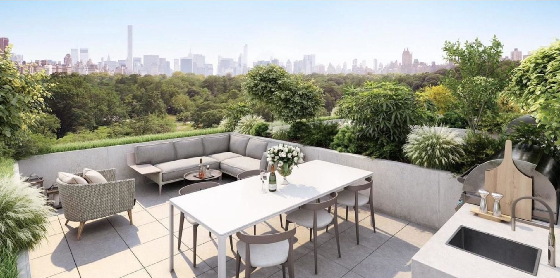 10 Lenox Avenue, Unit 5D Manhattan, NY 10026 - Photo 11 of 13 a view of balcony and patio