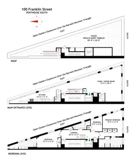 $6,500,000 | 100 Franklin Street, Unit PHS | TriBeCa