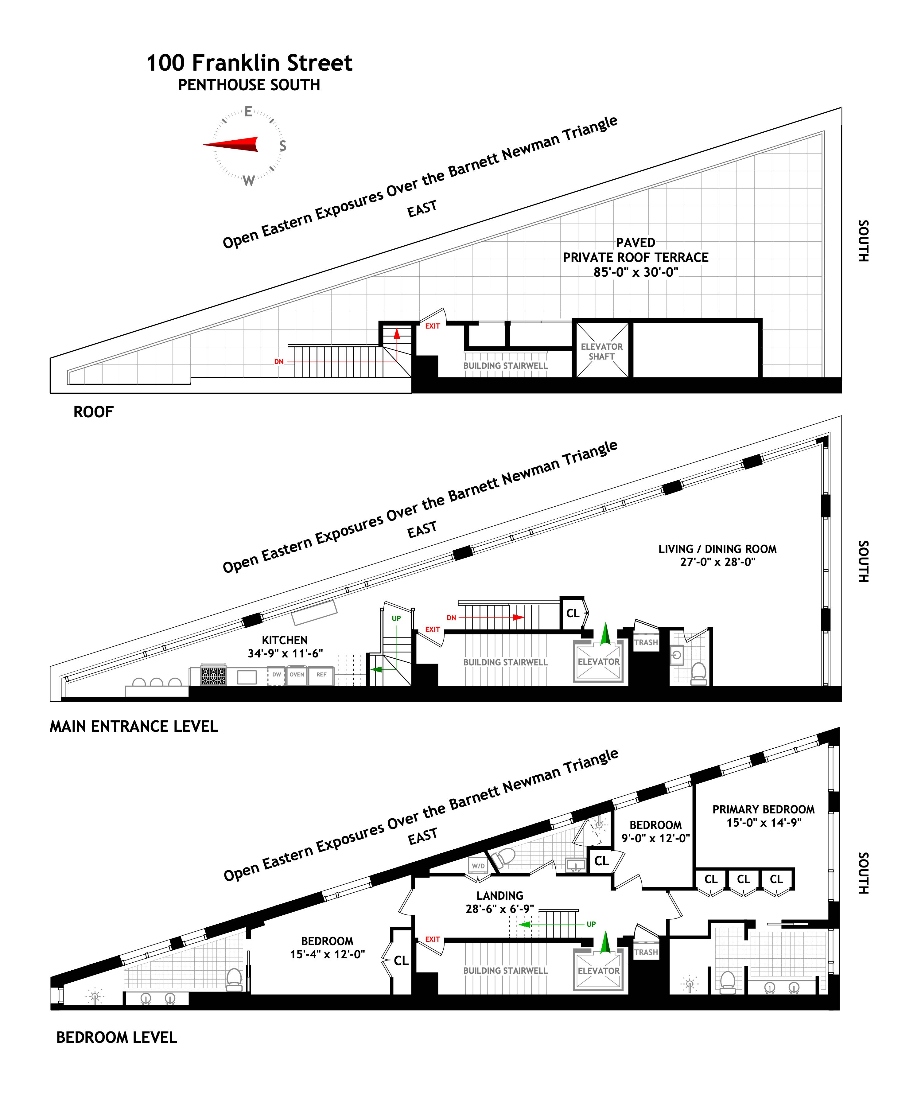 100 Franklin Street, Unit PHS Manhattan, NY 10013 - Photo 27 of 30