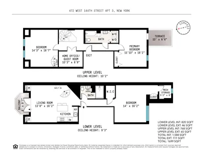 $1,375,000 | 472 West 144th Street, Unit 3 | Hamilton Heights