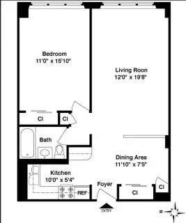 $2,450 | 1530 East 8th Street, Unit 6J | Ocean Parkway