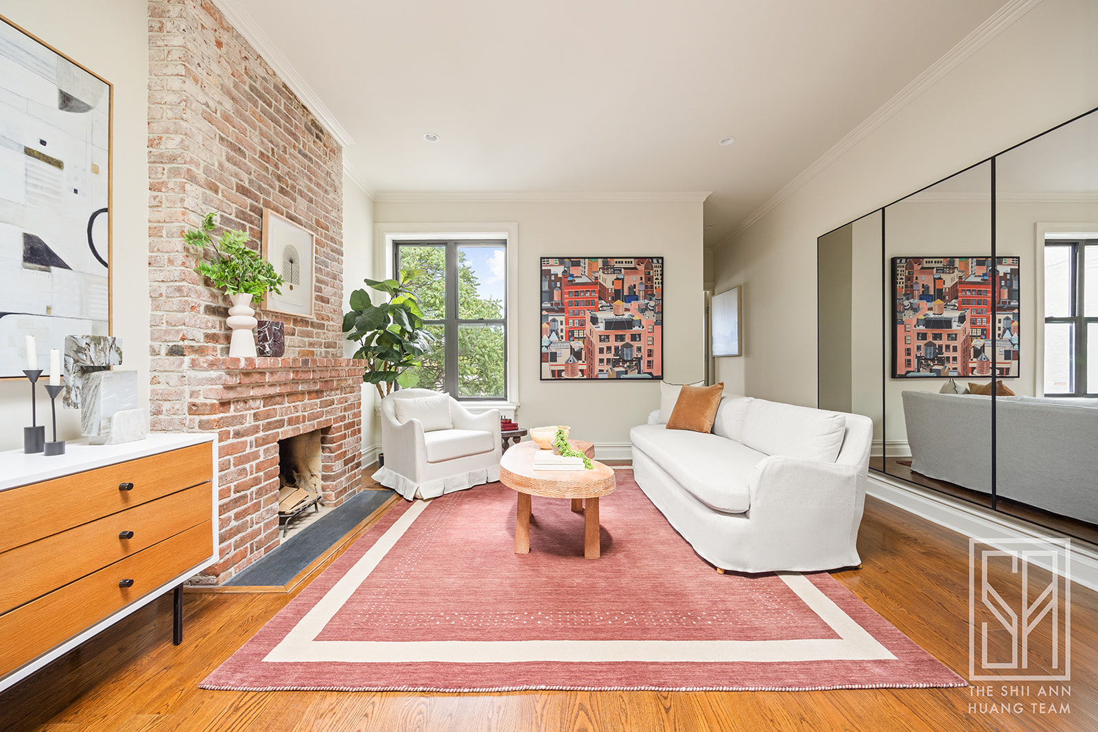 307 7th Street, Unit 4L Brooklyn, NY 11215 - Photo 5 of 15 a living room with furniture and a rug