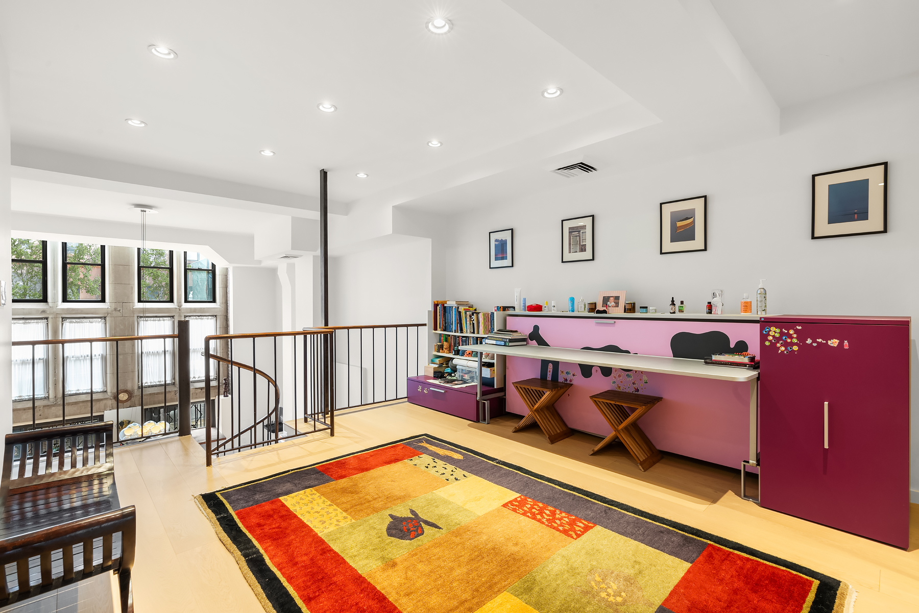 248 East 31st Street, Unit 1D Manhattan, NY 10016 - Photo 6 of 13 a living room with furniture pool table and a table
