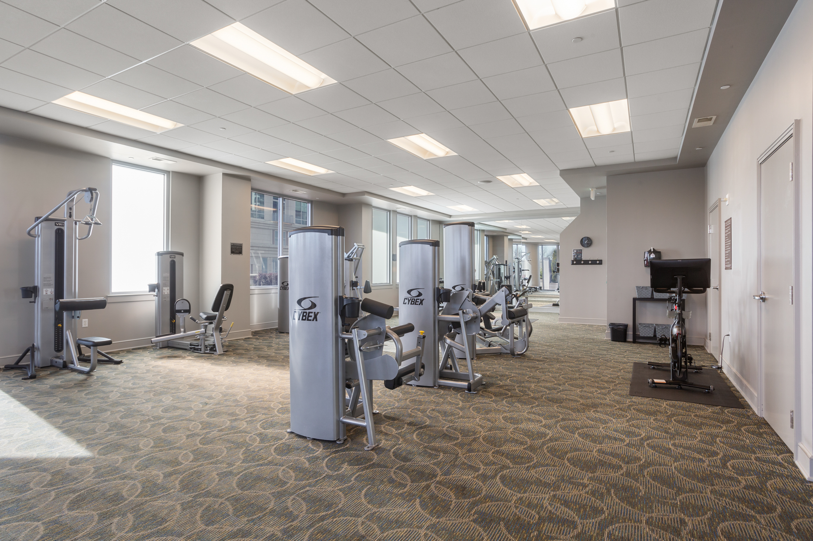 222 12th Street Northeast Atlanta, GA 30309 - Photo 30 of 56 a view of a room with gym equipment