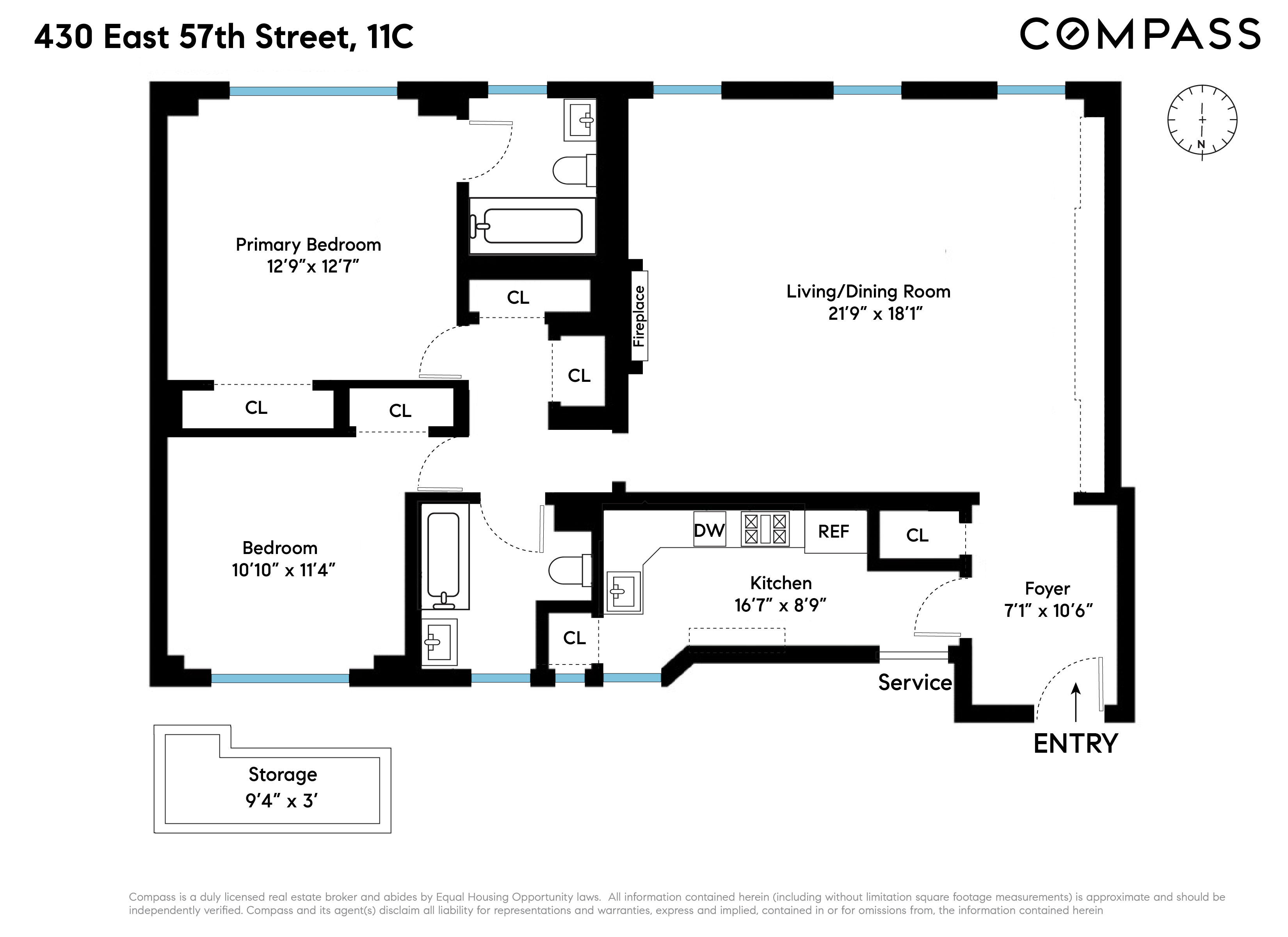 430 East 57th Street, Unit 11C Manhattan, NY 10022 - Photo 10 of 10