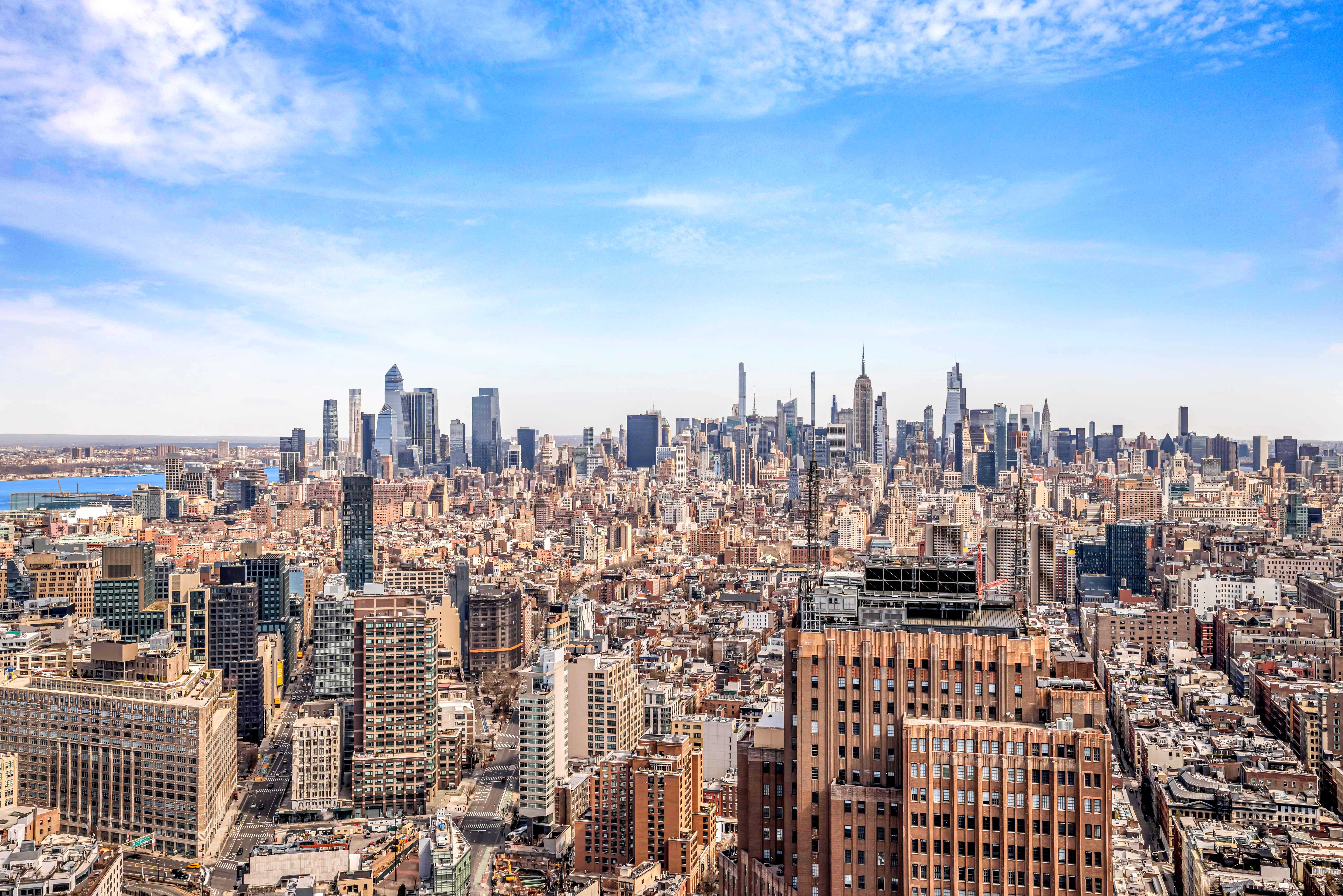 56 Leonard Street, Unit 48WEST Manhattan, NY 10013 - Photo 1 of 4 a view of a city