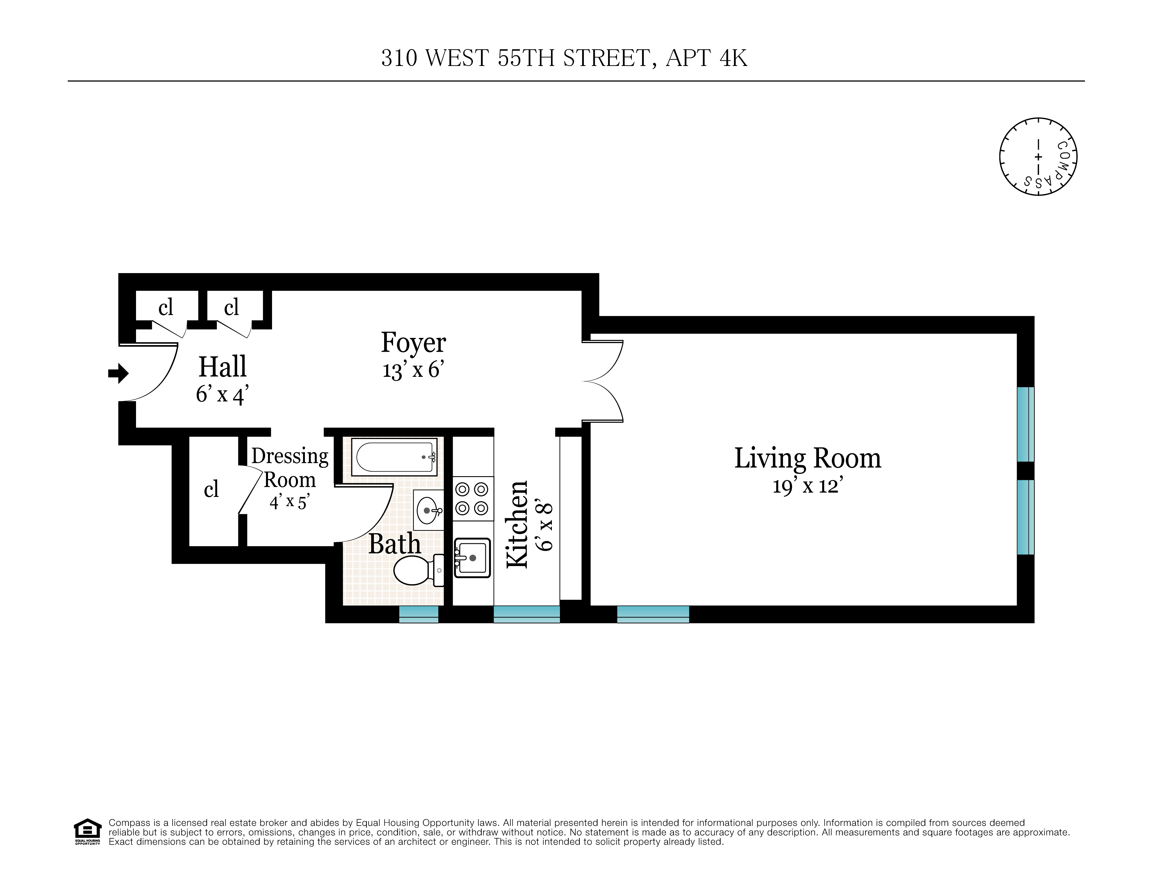 310 West 55th Street, Unit 4K Manhattan, NY 10019 - Photo 9 of 9 unknown