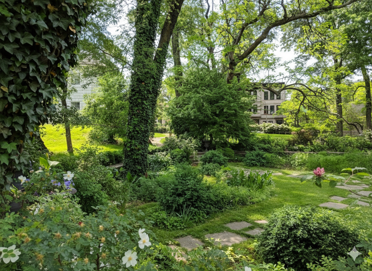 433 West 162nd Street, Unit 1 Manhattan, NY 10032 - Photo 10 of 13 a view of outdoor space and trees all around
