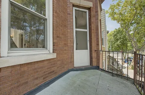 a view of front door