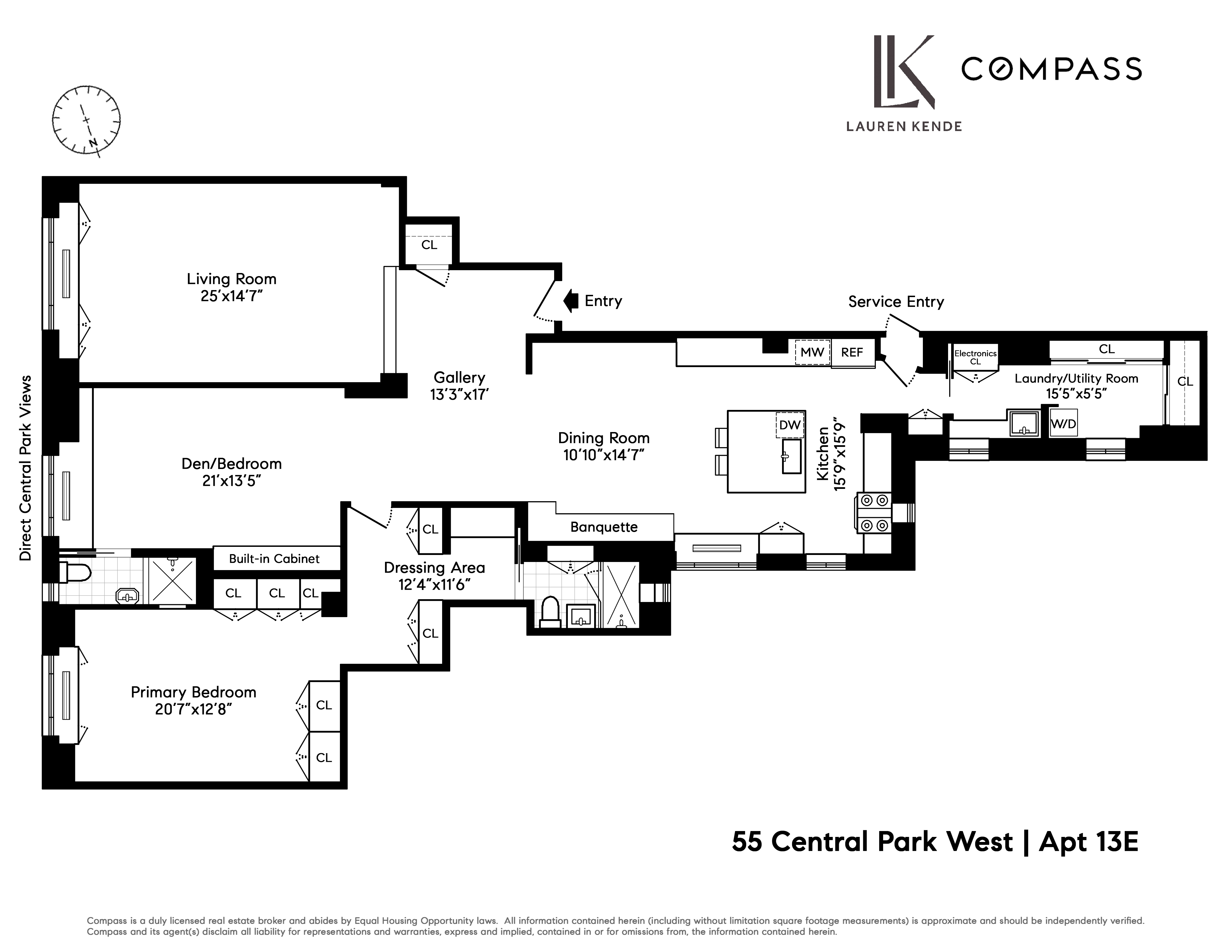 55 Central Park West, Unit 13E Manhattan, NY 10023 - Photo 25 of 26