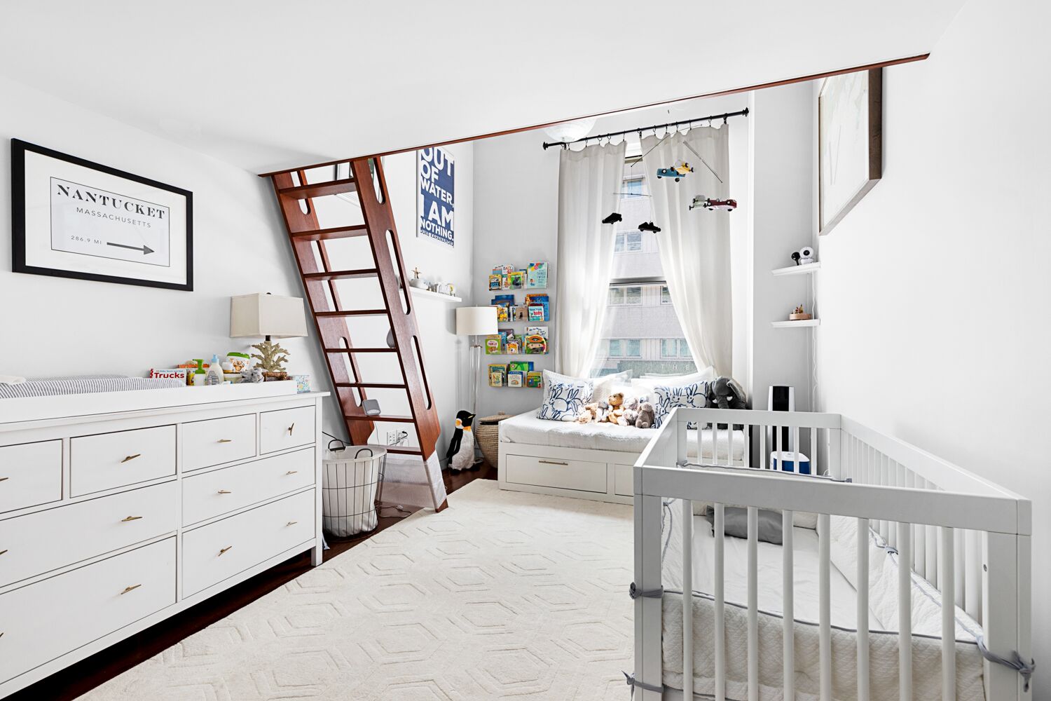 52 Thomas Street, Unit 2B Manhattan, NY 10013 - Photo 6 of 9 a bedroom with a bed and a window