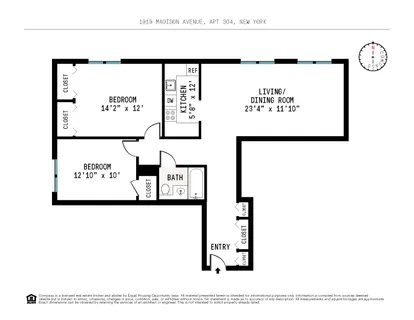 $400,000 | 1919 Madison Avenue, Unit 304 | Harlem