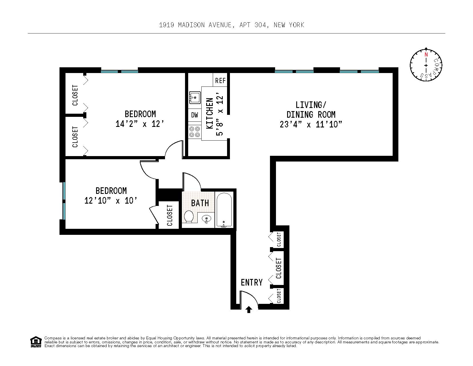 1919 Madison Avenue, Unit 304 Manhattan, NY 10035 - Photo 12 of 12