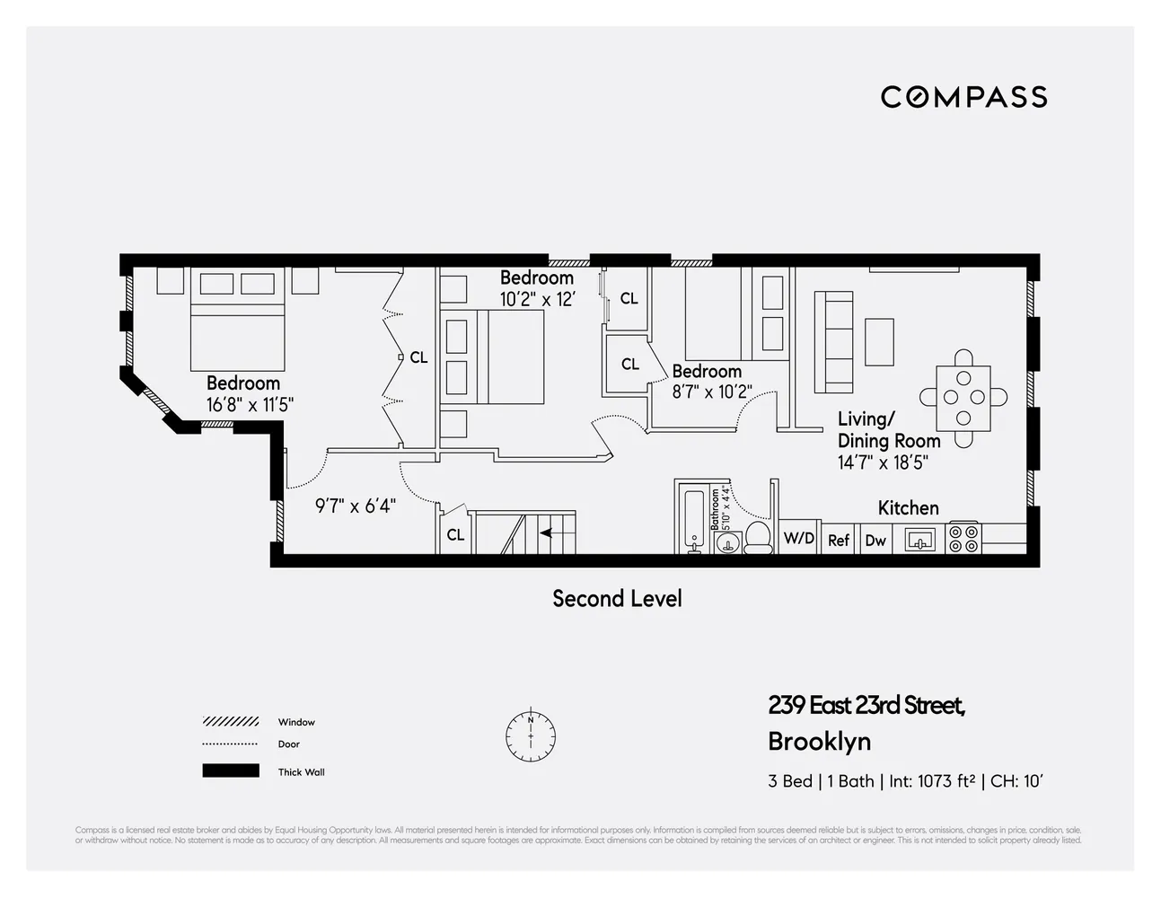 $3,350 | 239 East 23rd Street, Unit 2 | Flatbush