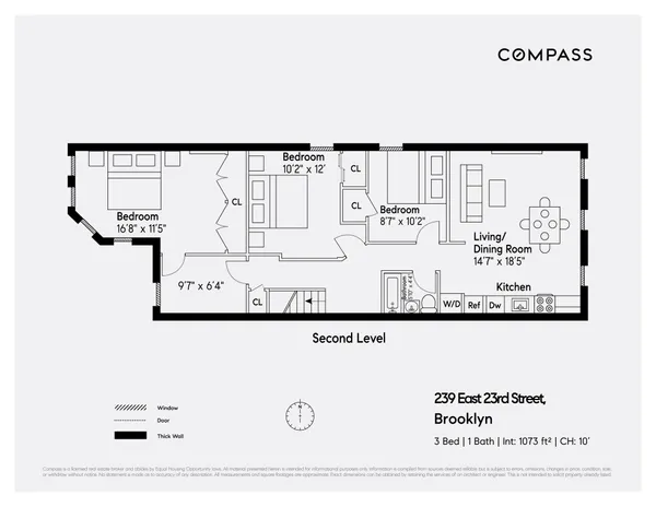 $3,350 | 239 East 23rd Street, Unit 2 | Flatbush