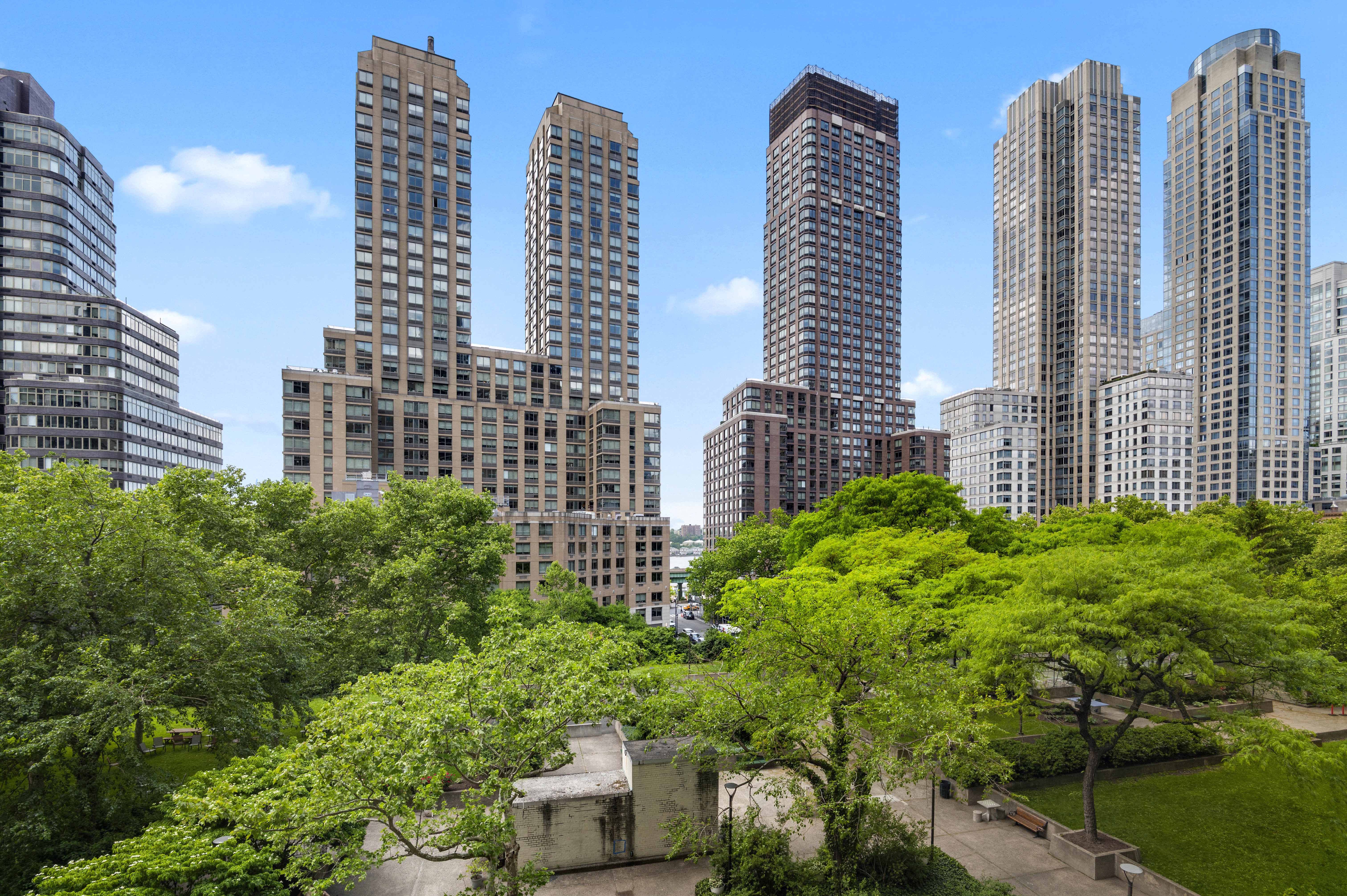 165 West End Avenue, Unit 5A Manhattan, NY 10023 - Photo 11 of 17 a view of a city with tall buildings