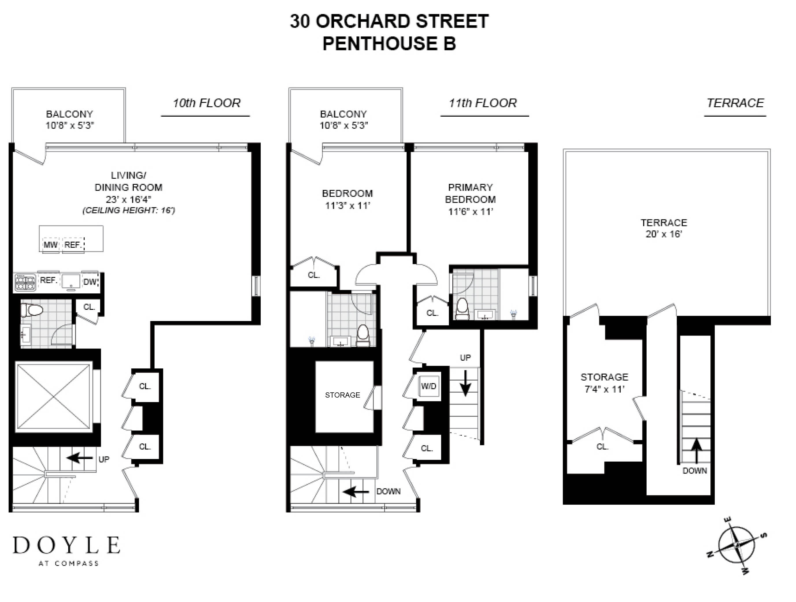 30 Orchard Street, Unit PHB Manhattan, NY 10002 - Photo 16 of 16