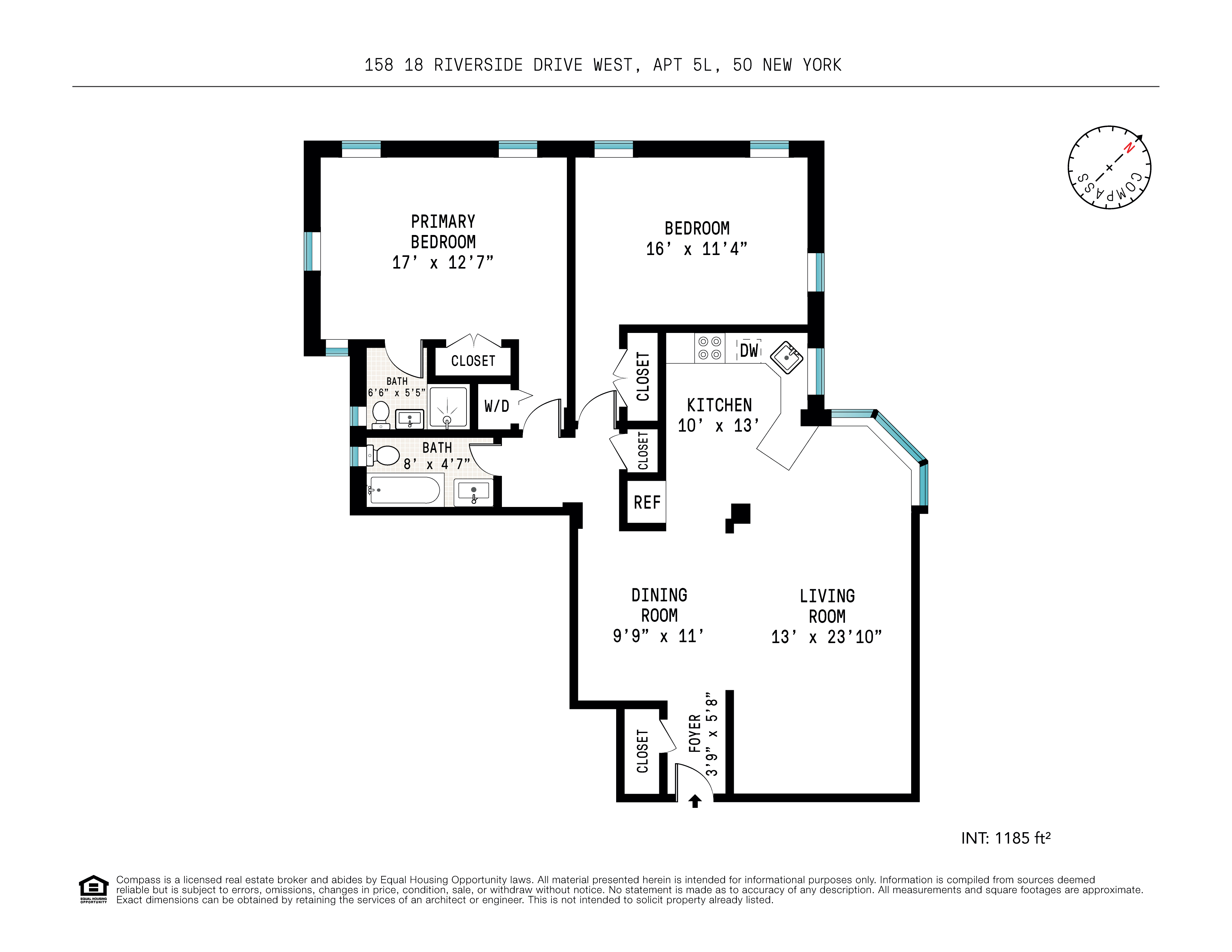 158-18 Riverside Drive West, Unit 5L Manhattan, NY 10032 - Photo 13 of 13